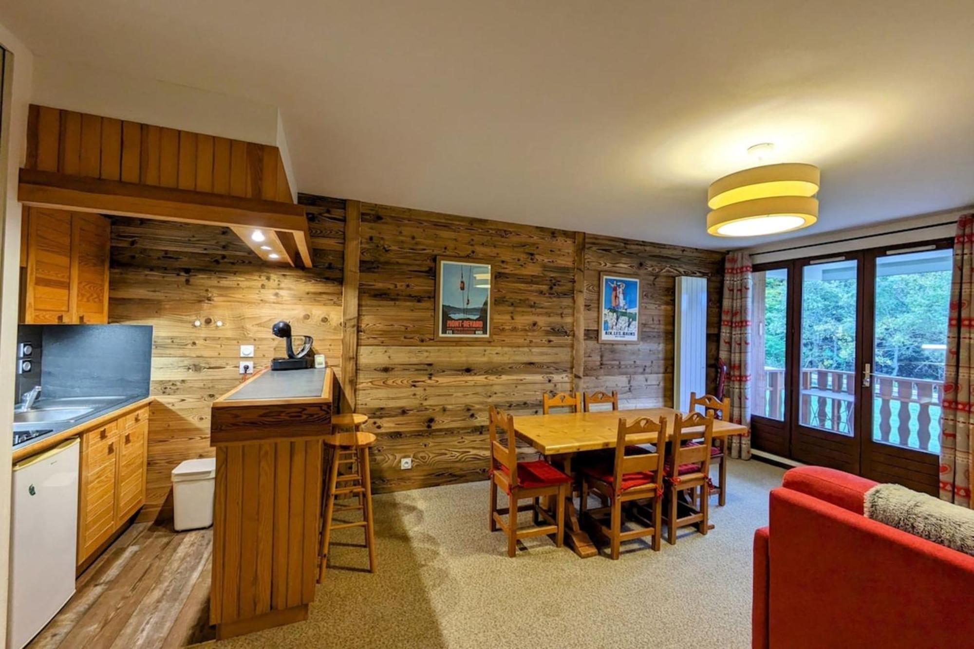Superbe Appartement Au Pied Des Pistes -Le Chamois Les Déserts Zewnętrze zdjęcie